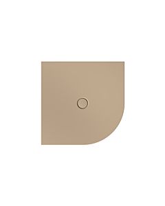 Bette BetteFloor Corner zone de douche 5451-425PLUS glaçure, greige, 100x100cm