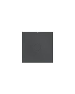 Bette&#x20;BetteAir&#x20;shower&#x20;tile&#x20;7350-400AE,&#x20;T2&#x20;900&#x20;x&#x20;900&#x20;mm,&#x20;raven,&#x20;rectangle,&#x20;glazed&#x20;titanium&#x20;steel,&#x20;with&#x20;minimum&#x20;carrier