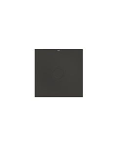 Bette Carreau de douche BetteAir 7350-401 900 x 900 mm, anthracite, rectangle, acier au titane émaillé