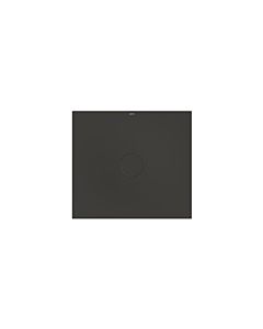 Bette BetteAir shower tile 7351-401AE, T2 1000 x 900 mm, anthracite, rectangle, glazed titanium steel, with minimum carrier