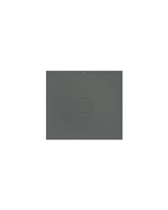 Bette Carreau de douche BetteAir 7351-403T2 1000 x 900 mm, fumée, rectangle, acier au titane émaillé, avec support minimum