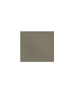 Bette BetteAir shower tile 7351-404PLUS, T2 1000 x 900 mm, graphite, rectangle, glazed titanium steel, with minimum carrier