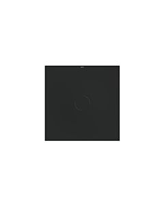 Bette BetteAir shower tile 7352-035PLUS 1000 x 1000 mm, ebony, rectangle, glazed titanium steel