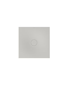 Bette BetteAir Duschfliese 7352-410T2 1000 x 1000 mm, silver, Rechteck, glasierter Titan-Stahl, mit Minimum-Täger