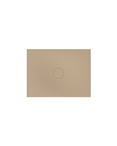 Bette BetteAir Duschfliese 7354-425AE 1200 x 900 mm, greige, Rechteck, glasierter Titan-Stahl