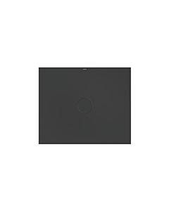 Bette Carreau de douche BetteAir 7355-402T2 1200 x 1000 mm, ardoise, rectangle, acier au titane émaillé, avec support minimum