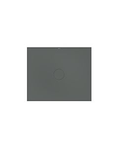 Bette BetteAir shower tile 7355-403PLUS, T2 1200 x 1000 mm, smoke, rectangle, glazed titanium steel, with minimum carrier