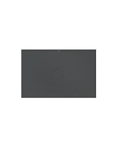 Bette BetteAir shower tile 7356-400PLUS 1400 x 900 mm, raven, rectangle, glazed titanium steel