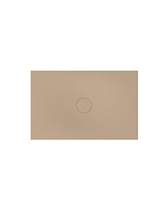 Bette BetteAir Duschfliese 7356-425AE 1400 x 900 mm, greige, Rechteck, glasierter Titan-Stahl