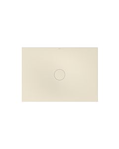 Bette BetteAir Duschfliese 7357-001PLUS,T2 1400 x 1000 mm, pergamon, Rechteck, glasierter Titan-Stahl, mit Minimum-Täger