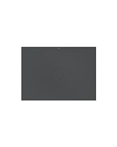 Bette BetteAir Duschfliese 7357-400PLUS,T2 1400 x 1000 mm, raven, Rechteck, glasierter Titan-Stahl, mit Minimum-Täger