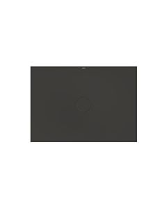 Bette BetteAir shower tile 7357-401AE,T2 1400 x 1000 mm, anthracite, rectangle, glazed titanium steel, with minimum carrier