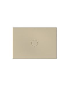 Bette Carreau de douche BetteAir 7357-424PLUS,T2 1400 x 1000 mm, sable, rectangle, acier au titane émaillé, avec support minimum