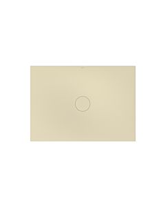 Bette BetteAir Duschfliese 7357-441T2 1400 x 1000 mm, cream, Rechteck, glasierter Titan-Stahl, mit Minimum-Täger