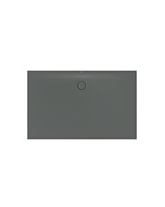 Bette BetteFloor Side zone de douche 3397-403AE 160x100cm, antidérapant / Pro , fumée