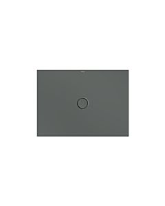 Bette BetteFloor Duschfläche 8731-403PLUS,T1 110x80cm, Glasur, Mini-Wannenträger, smoke