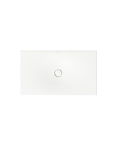 Bette BetteFloor surface de douche 5797-440PLUS 130x75cm, glaçure, neige