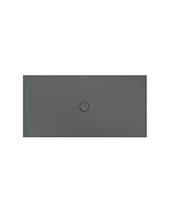 Bette BetteFloor zone de douche 5957-403T1 160x80cm, Mini -support de baignoire, fumée