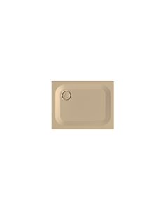 Bette BetteUltra douche 5709-003T 90x70x2,5cm, support de baignoire, bahama beige