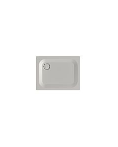Bette BetteUltra shower tray 5709-410T 90x70x2.5cm, tray support, silver