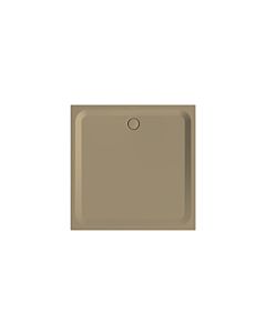 Bette BetteUltra douche 5828-417AE 140x140x3,5cm, antidérapant / Pro , noisette