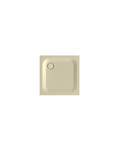 Bette BetteUltra Duschwanne 5830-441T 80x80x2,5cm, Wannenträger, cream