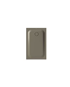 Bette BetteUltra Duschwanne 8725-404PLUS 110x70x3,5cm, Glasur, graphite