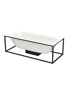 Bette BetteLux Shape Freistehbadewanne 3452-440PLUS 180x80x45cm, snow, Glasur Farbgruppe 2