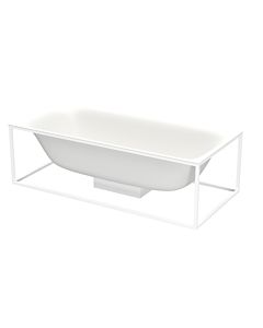 Bette BetteLux Shape Freistehbadewanne 3453-440PLUS 190x90x45cm, snow, Glasur Farbgruppe 2