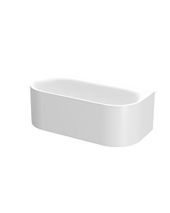 Bette BetteLux Oval silhouette baignoire 3415-004CWVVS blanc noble, 170x80x45cm, à poser