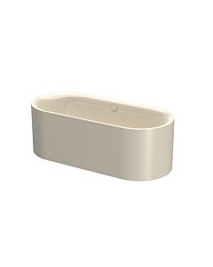 Bette BetteLux Oval Silhouette bath 3465-001CFXXS pergamon, 170x75x45cm, free-standing