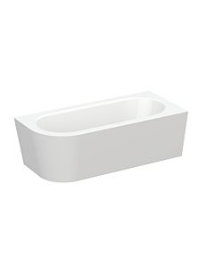 Bette BetteStarlet V Silhouette bathtub 6690-287CELVK star white, 175x80x42cm, with panel