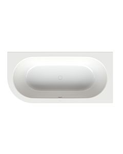 Bette BetteStarlet V Silhouette Badewanne 6720-000CELVK weiß, 195x95x42cm, mit Schürze