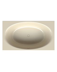 Bette BetteEve Badewanne 6042-001PLUS 180x100x45cm, Glasur, pergamon
