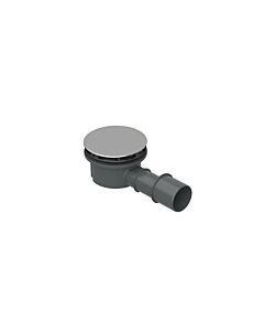 Raccord de vidange Bette BetteCompact+ B568-901 chromé, flux latéral 0,5 l/sec.