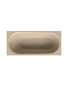 Bette BetteComodo bathtub 1620-003 170x75x45cm, overflow in front, foot end on the right, bahama beige