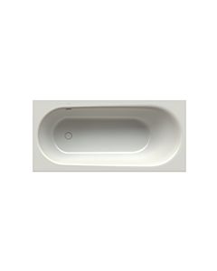 Bette BetteComodo bathtub 1623-440 170x80x45cm, overflow in front, foot end right, snow