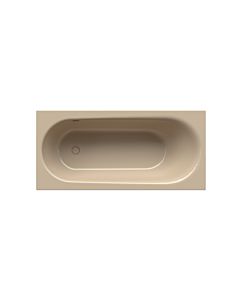 Bette BetteComodo bathtub 1623-003PLUS 170x80x45cm, overflow in front, foot end on the right, glaze, bahama beige