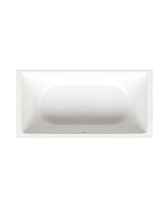 Bette BetteFree Badewanne 6832-440PLUS 200x100x45cm, Glasur, snow