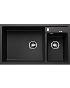 Blanco Spüle 513273 86x50cm, PuraDur anthrazit, links, ohne Ablauffernbedienung
