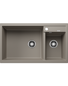 Blanco METRA 9 Spüle 517364 86x50cm, PuraDur tartufo, links, ohne Ablauffernbedienung