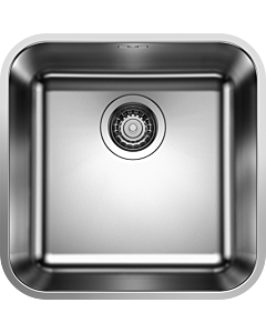 Blanco Supra 400 U sink 518201 43x43cm, stainless steel brush finish, for substructure