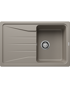 Blanco Sona 45 S Spüle 519669 78 x 50 cm, PuraDur tartufo, reversibel, ohne Ablauffernbedienung