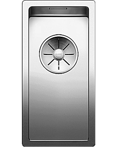 Blanco Claron sink 521564 180-IF, 22 x 44 cm, stainless steel satin finish, without drain remote control