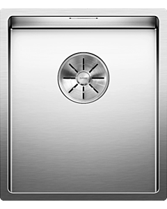 Blanco Claron évier 521571 340-U, 38 x 44 cm, acier inoxydable satiné, sans télécommande de vidange