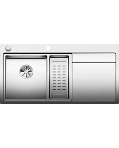 Blanco Divon ii 6 s-if sink 521661 100 x 51 cm, stainless steel satin finish, left, drain remote control with rotary control