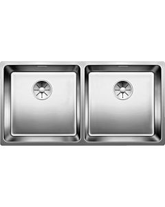 Blanco Andano 400/400-if sink 522985 86.5x40cm, stainless steel satin sheen, IF flat rim