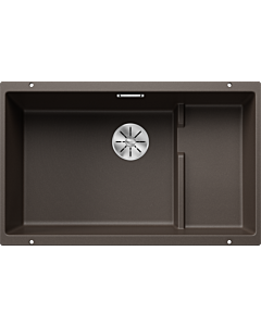 Blanco SUBLINE 700-U level sink 523461 73x46cm, PuraDur cafe, for substructure