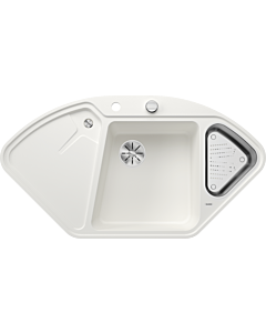 Blanco Blancodelta ii-f sink 523673 104.2x56cm, PuraDur white, with drain remote control / Zubehör