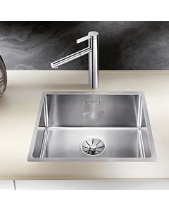Blanco Claron évier 521574 450-IF, 49 x 44 cm, inox poli satiné, sans télécommande de vidange